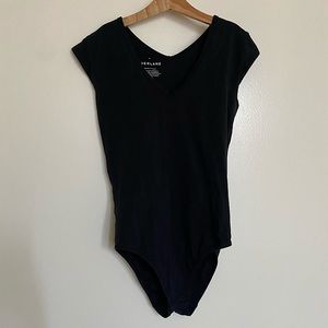 Everlane V-neck Ballet Bodysuit